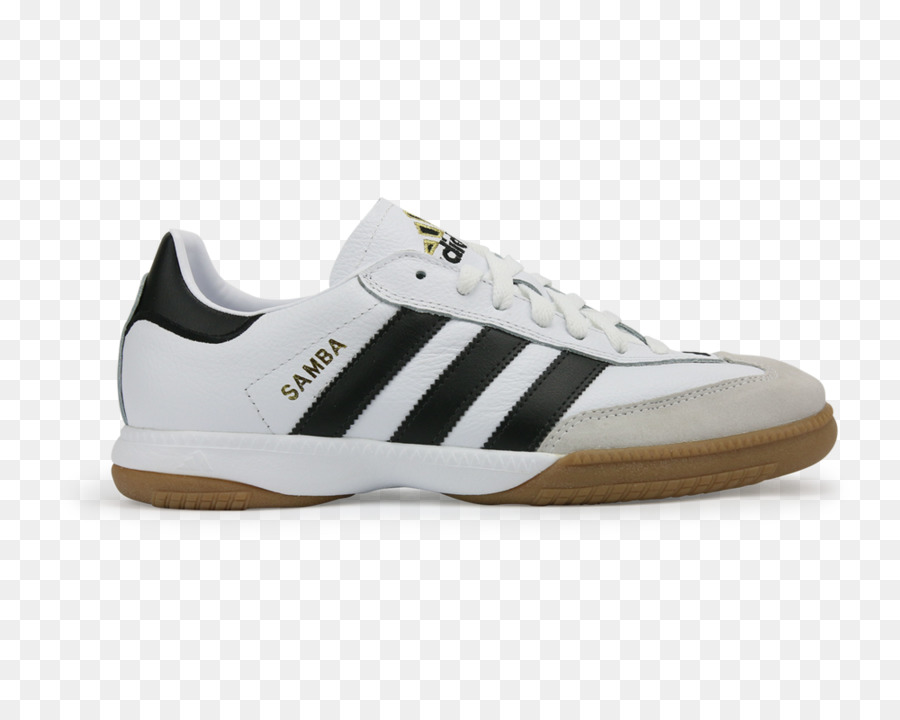 Adidas Samba Millenium Indoor Soccer Chaussure Noir Et Blanc，Chaussures De Sport PNG