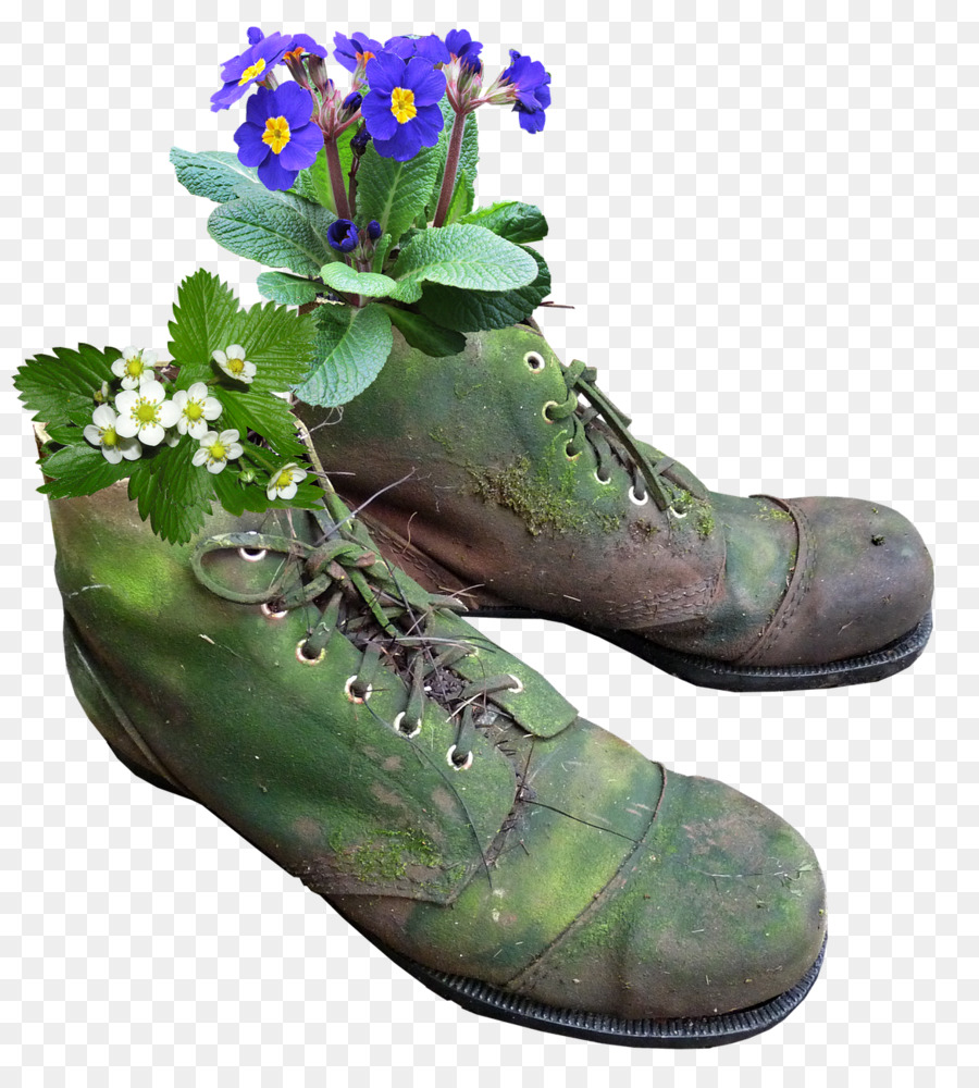 Chaussures à Fleurs，Jardin PNG