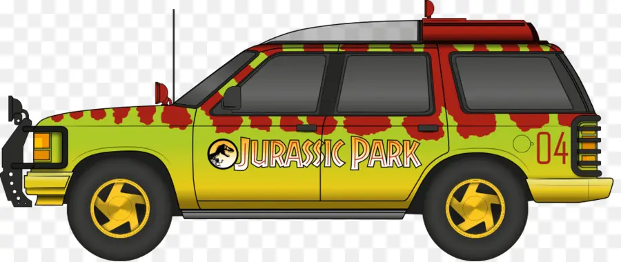 Véhicule Jurassic Park，Voiture PNG