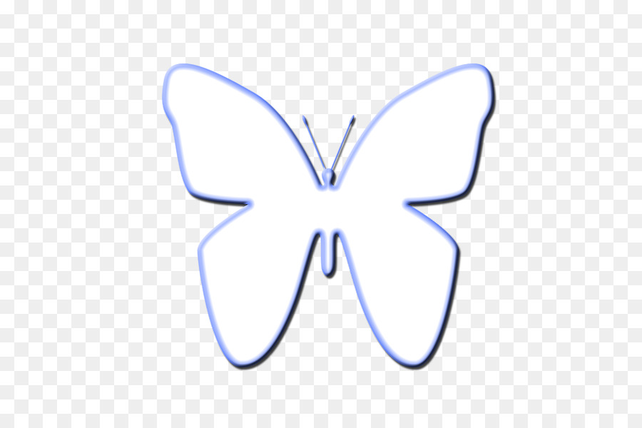 Papillon Bleu，Insecte PNG