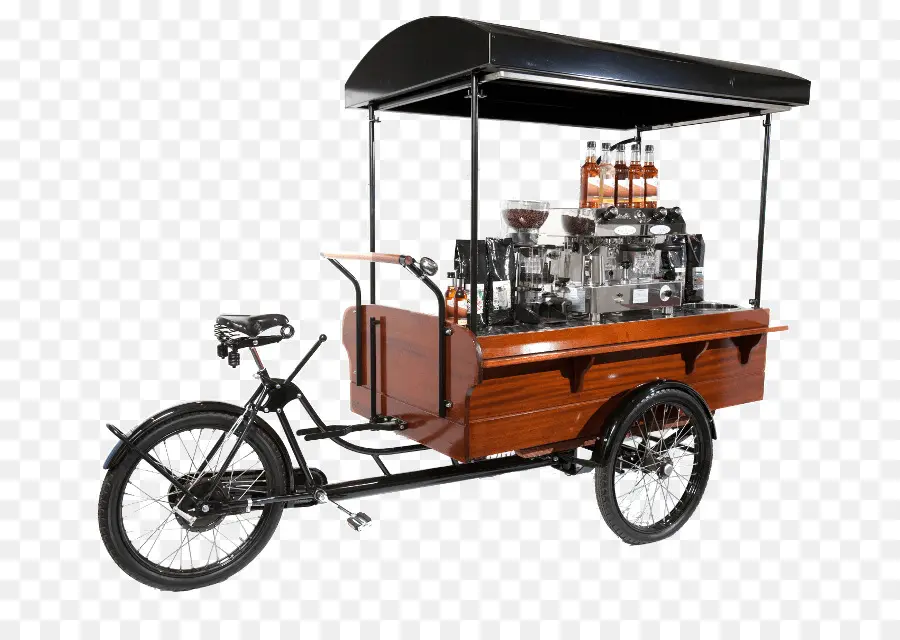 Chariot à Café，Vélo PNG