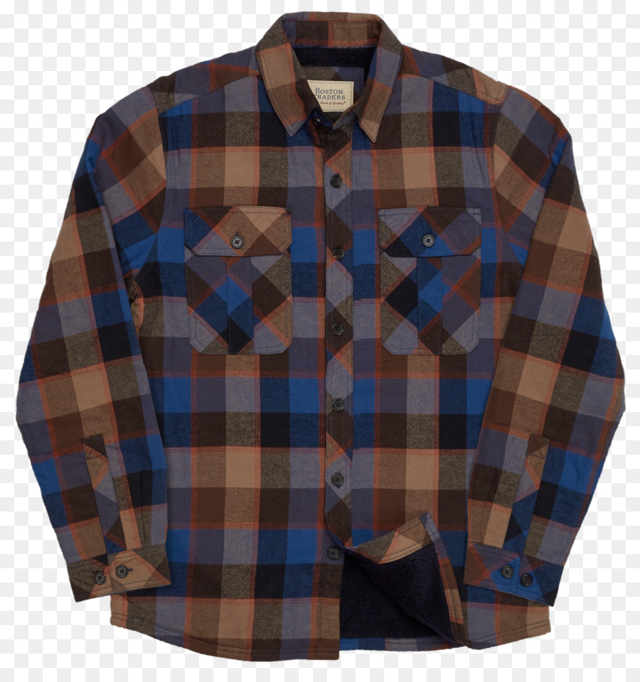 Chemise à Carreaux，Flanelle PNG