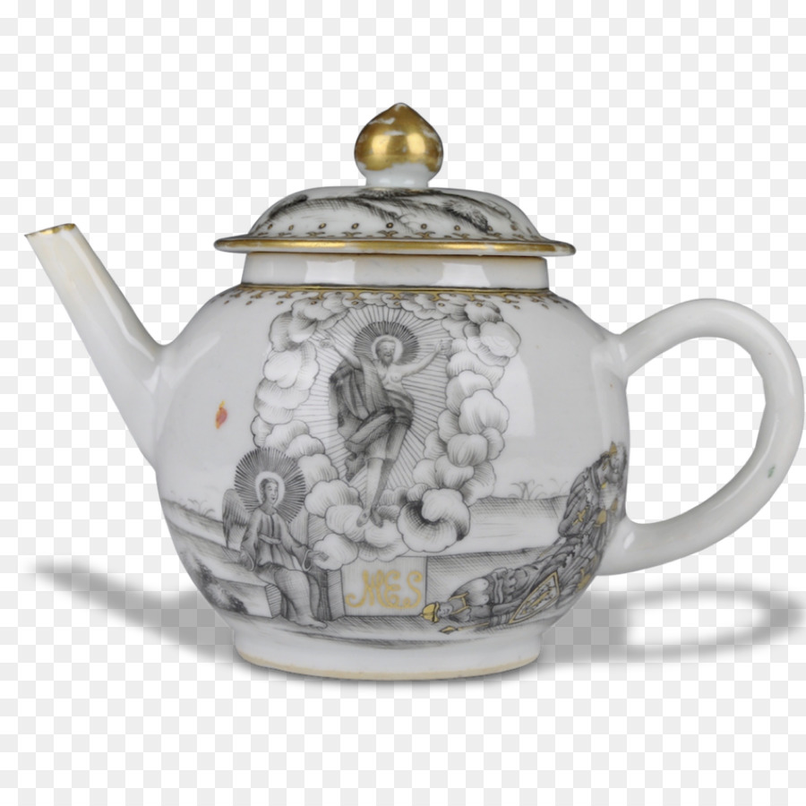 Théière，Porcelaine PNG