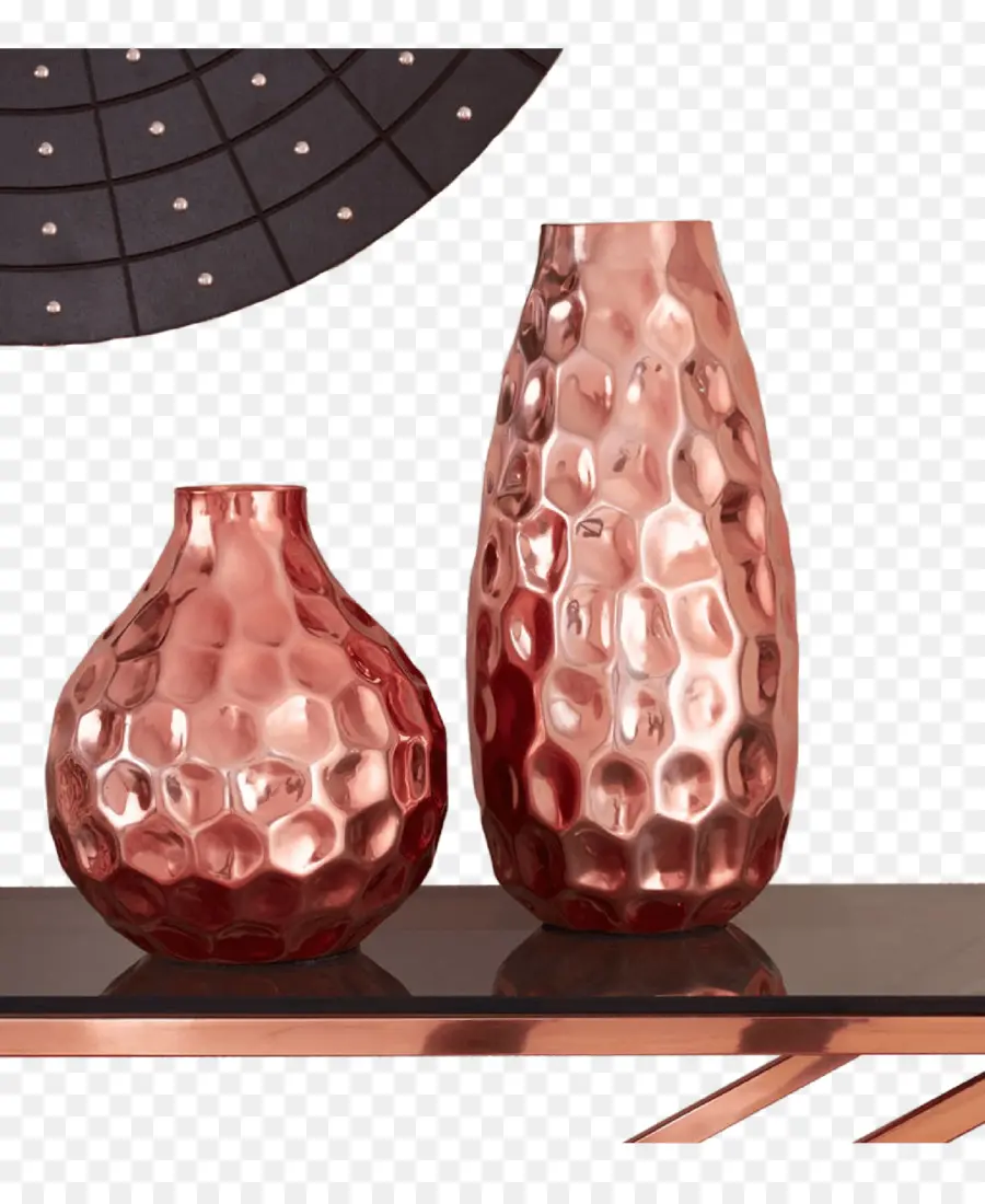 Vases En Cuivre，Métallique PNG