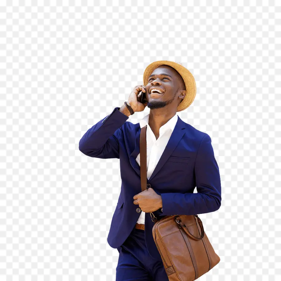 Homme Au Téléphone，Homme PNG