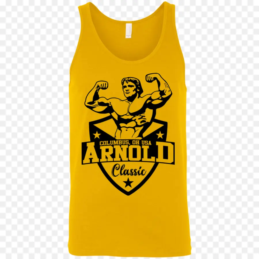 Débardeur Jaune，Arnold Classique PNG