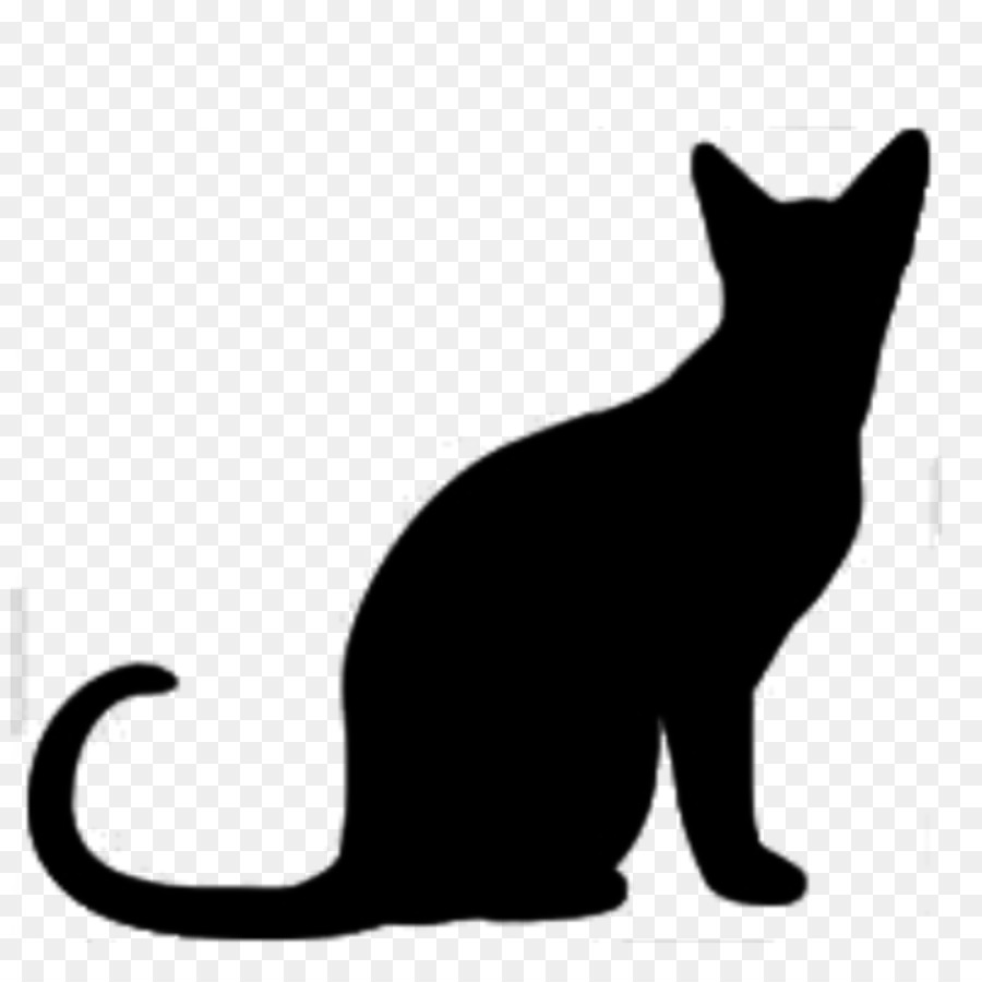 Chat Silhouette Dessin Png Chat Silhouette Dessin Transparentes Png Gratuit