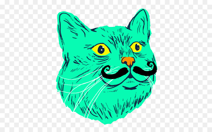 Chat，Moustache PNG