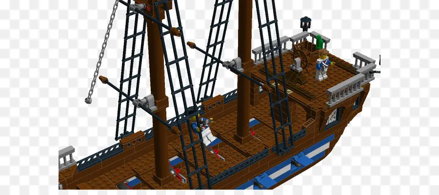 Bateau Pirate Lego，Bateau PNG