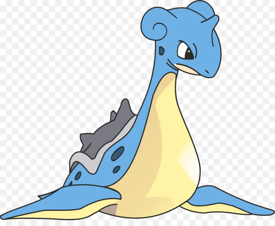 Lapras，Bleu PNG