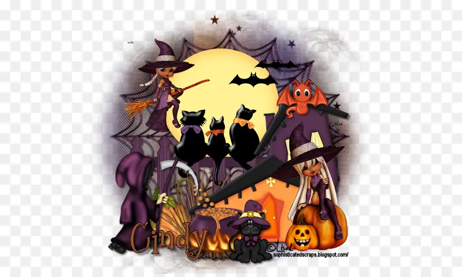 Halloween，Sorcière PNG