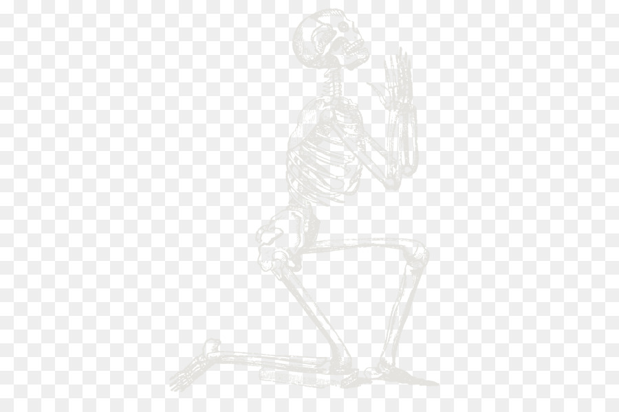 Prier Squelette Halloween Timbre En Caoutchouc Wm，La Figure De Dessin PNG