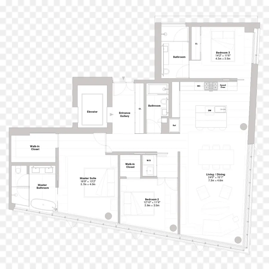 Plan D'étage De L'appartement，Mise En Page PNG