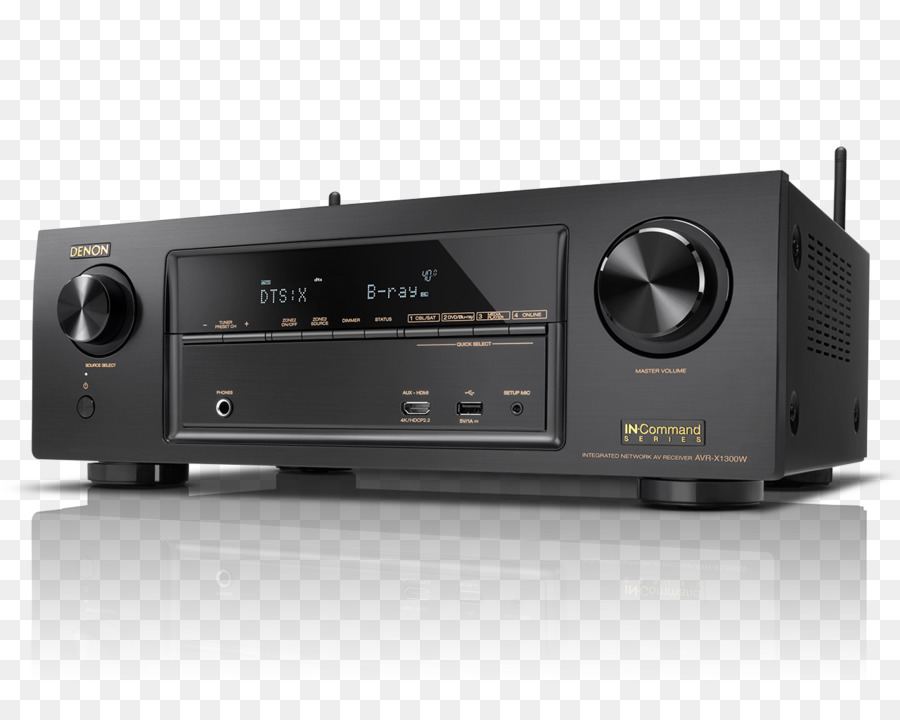 Récepteur Av，Denon Avrx1300w PNG