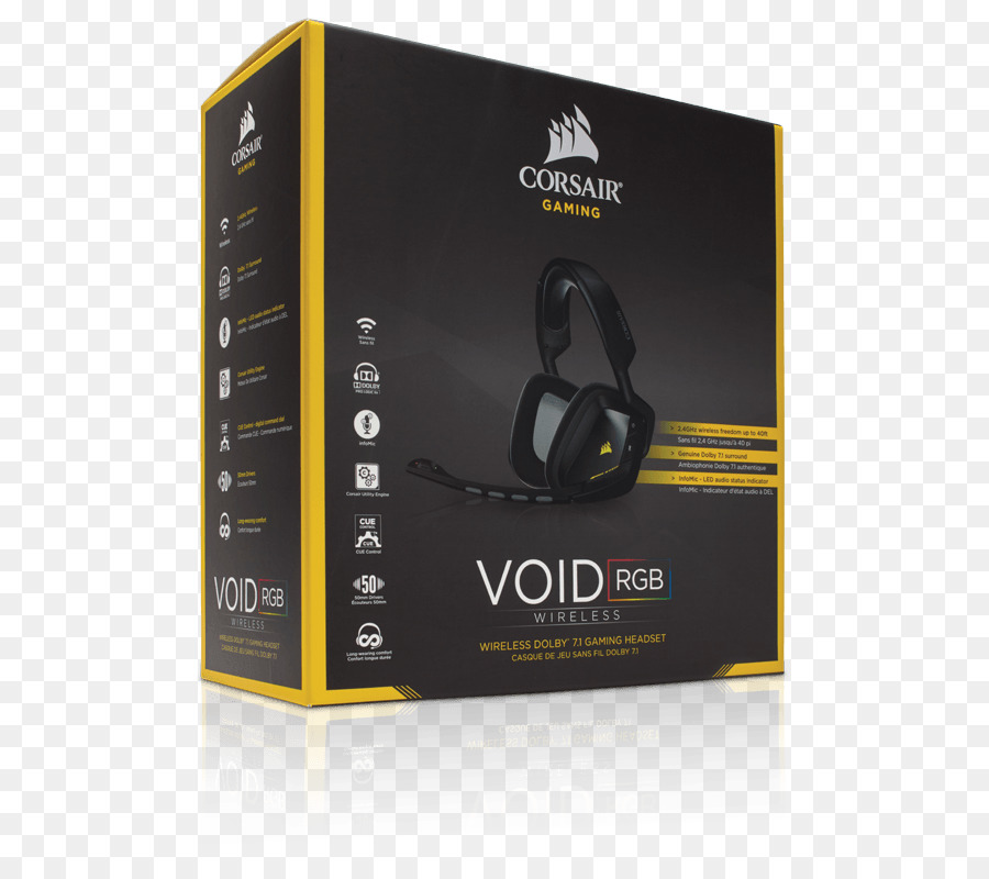 Corsair Void Pro Rvb，Casque PNG