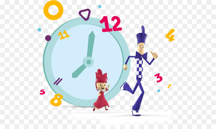 Horloge Et Personnages，Temps PNG