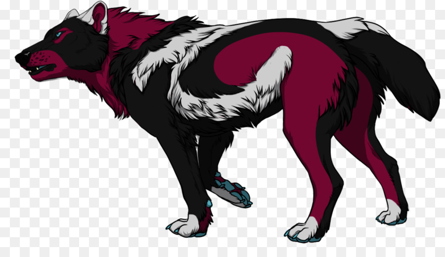 Loup Coloré，Loup PNG