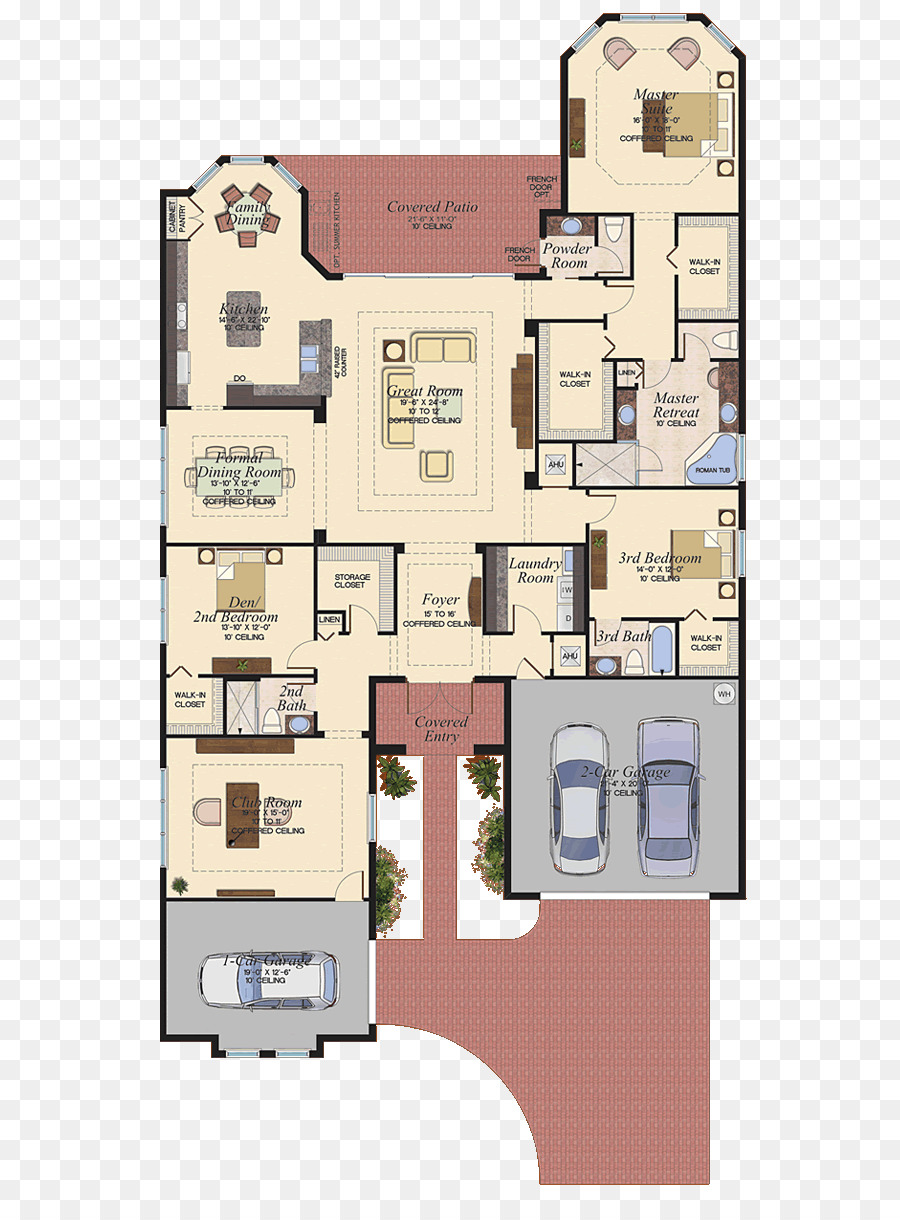 Plan D'étage De La Maison，Architecture PNG