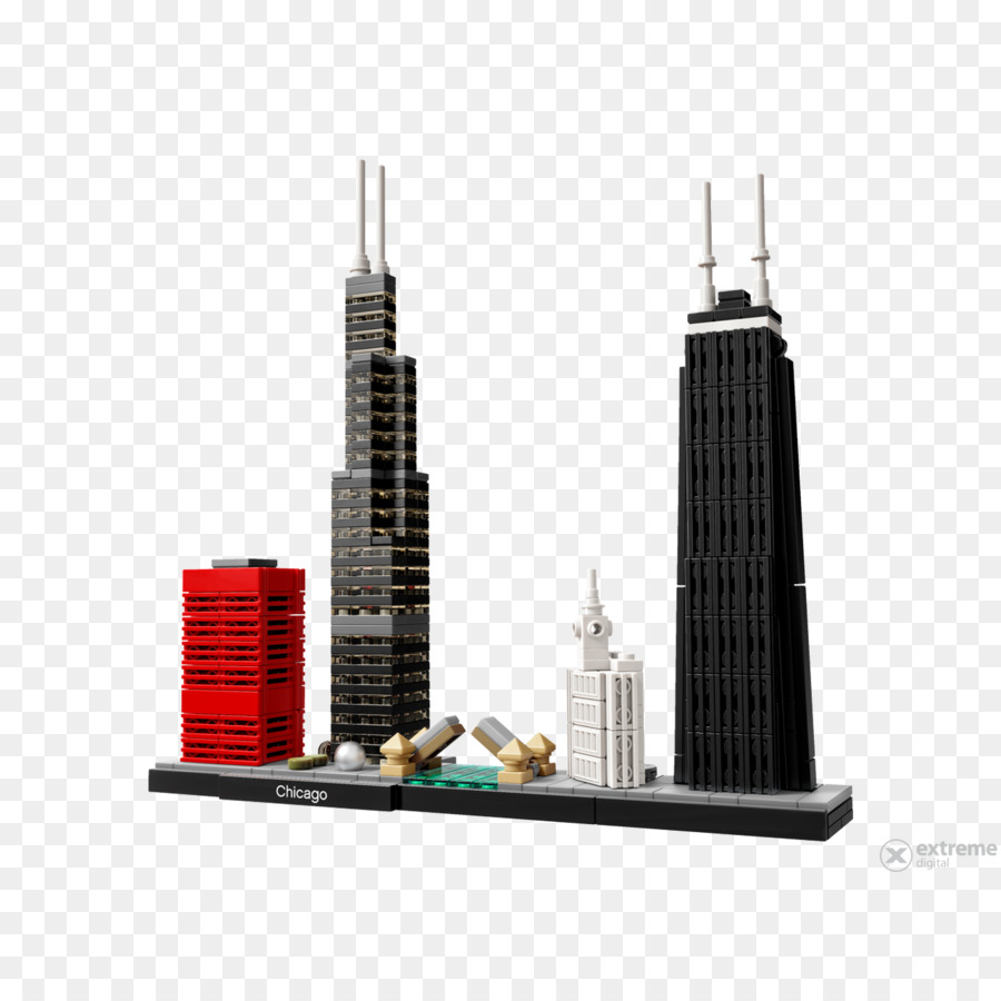 Lego 21033 Architecture De Chicago，Lego PNG