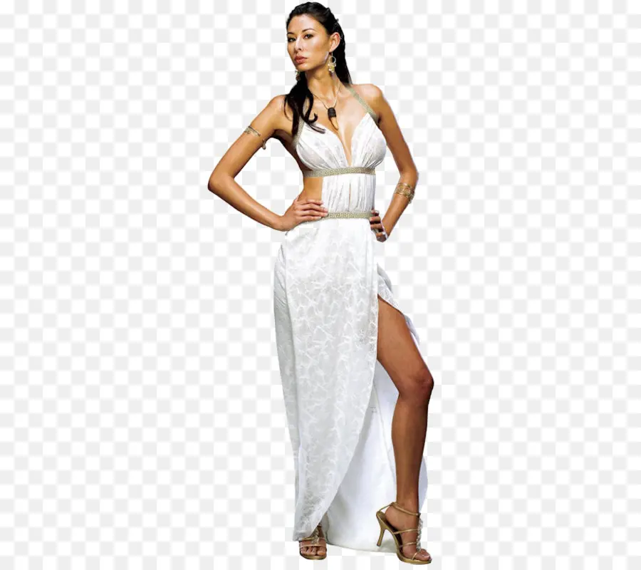 Robe Blanche，Modèle PNG