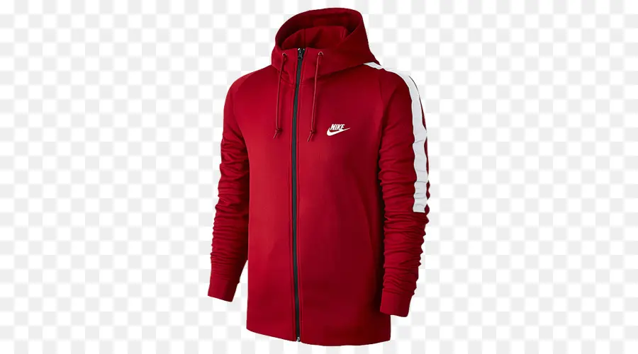 Sweat à Capuche Rouge，Veste PNG