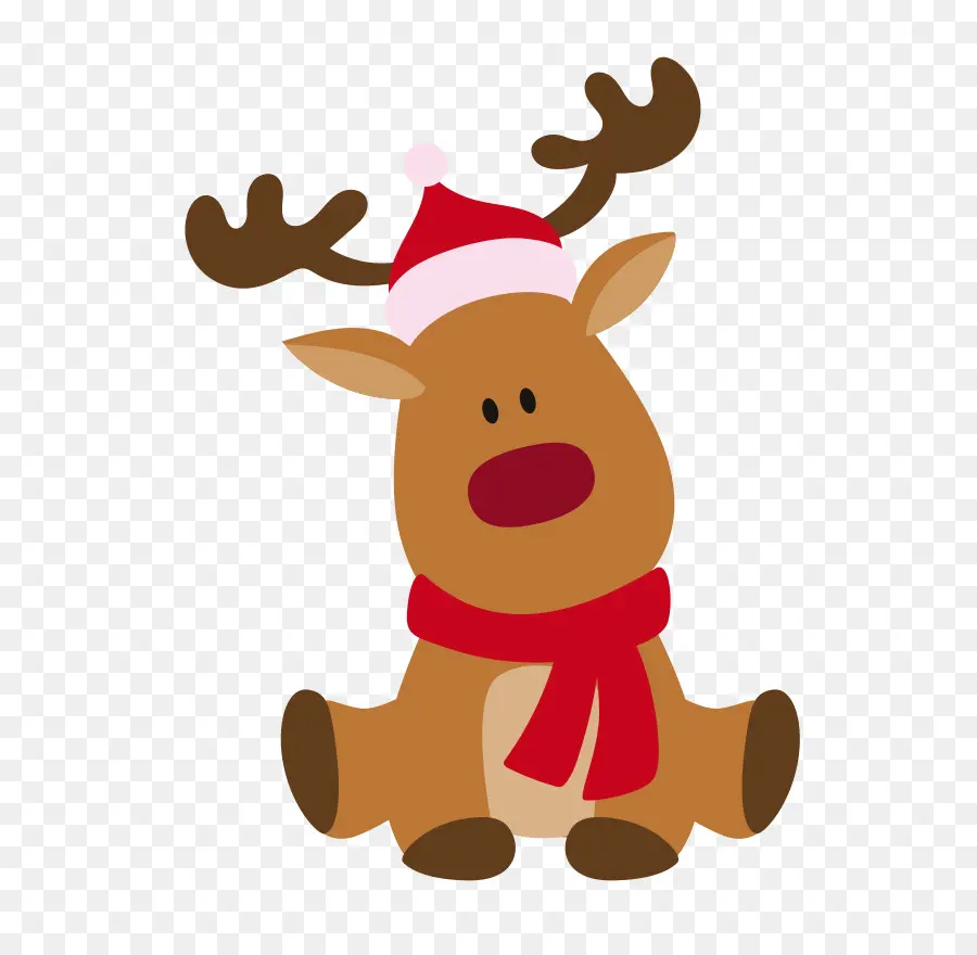 Le Père Noël，Rudolph PNG