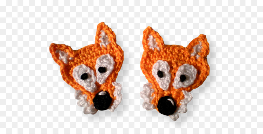 Visages De Renard Au Crochet，Artisanat PNG