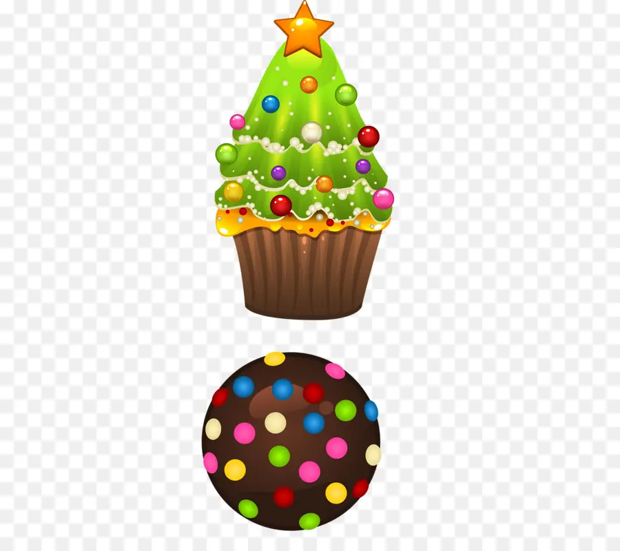 Cupcake，Clip Art De Noël PNG