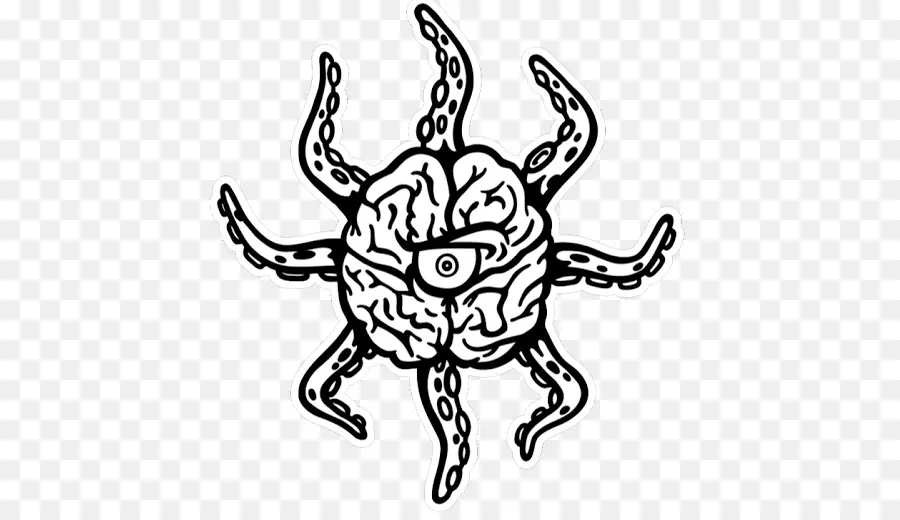 Cerveau，Tentacules PNG