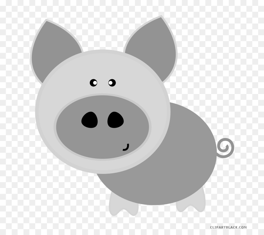 Cochon De Dessin Animé，Ferme PNG