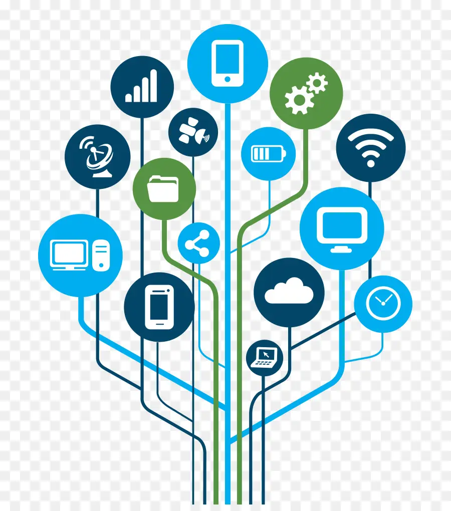 Arbre Technologique，Icônes PNG