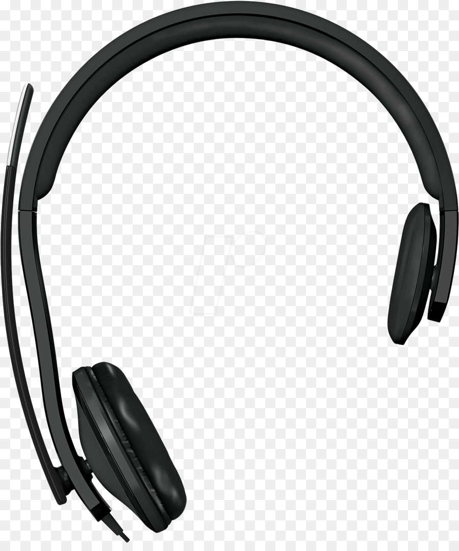 Casque Noir，Microphone PNG