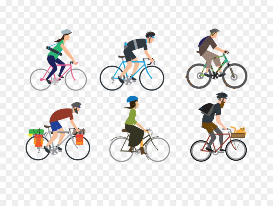 Cyclistes，Vélos PNG