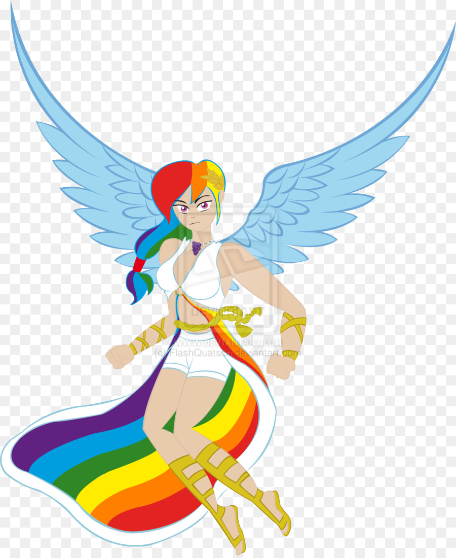 Personnage Ailé Arc En Ciel，Ailes PNG