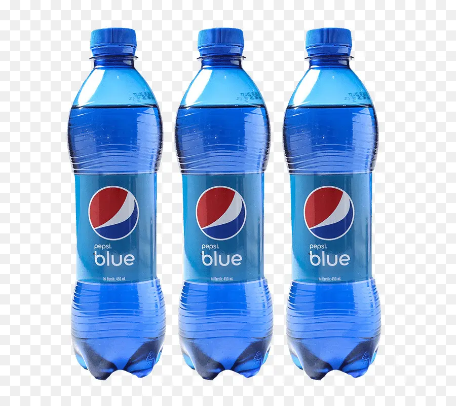 Bouteilles Pepsi Bleu，Soude PNG