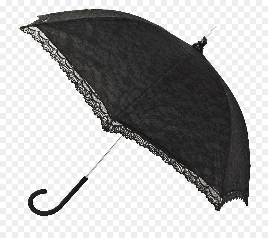 Parapluie En Dentelle Noire，Pluie PNG