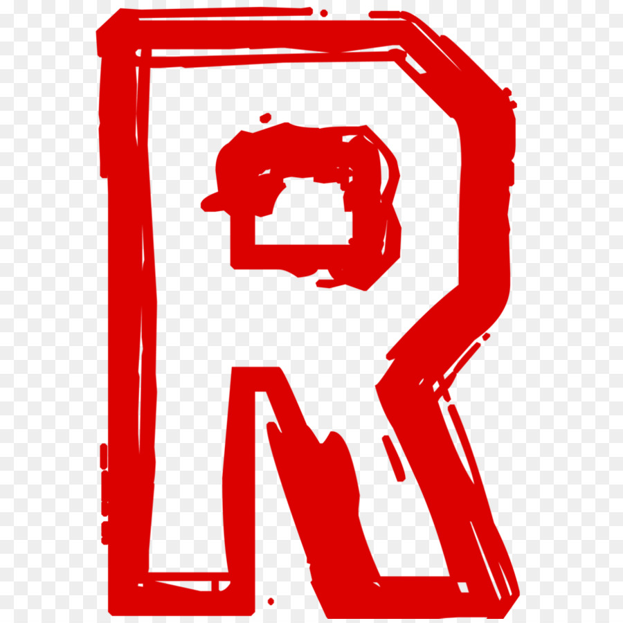 Rouge R，Lettre PNG