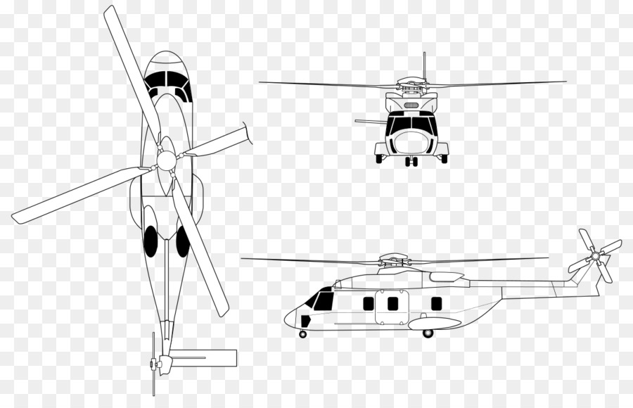 Rotor D Hélicoptère，Nhindustries Nh90 PNG