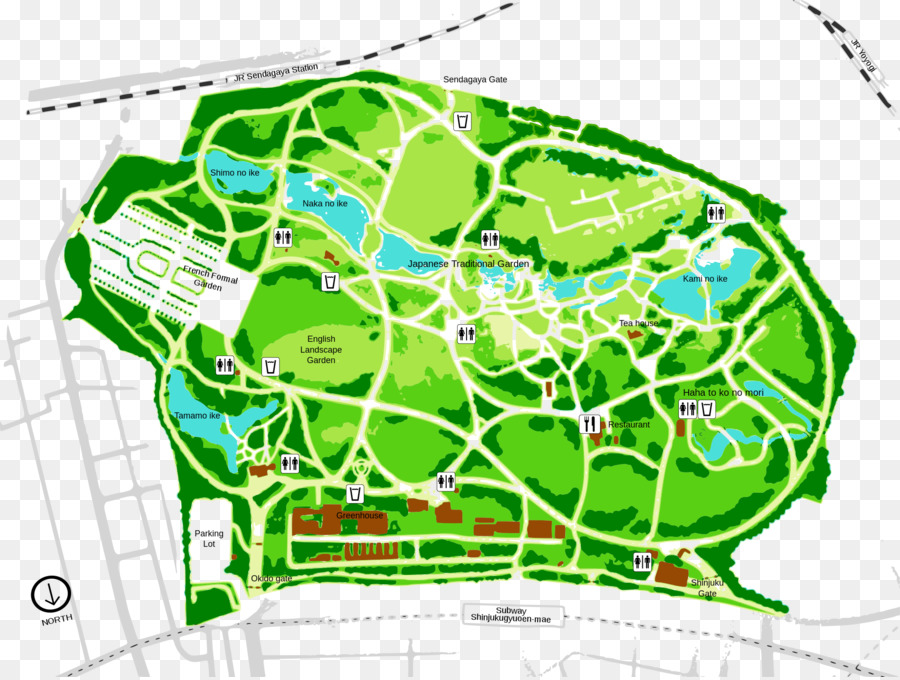 Plan Du Parc，Vert PNG