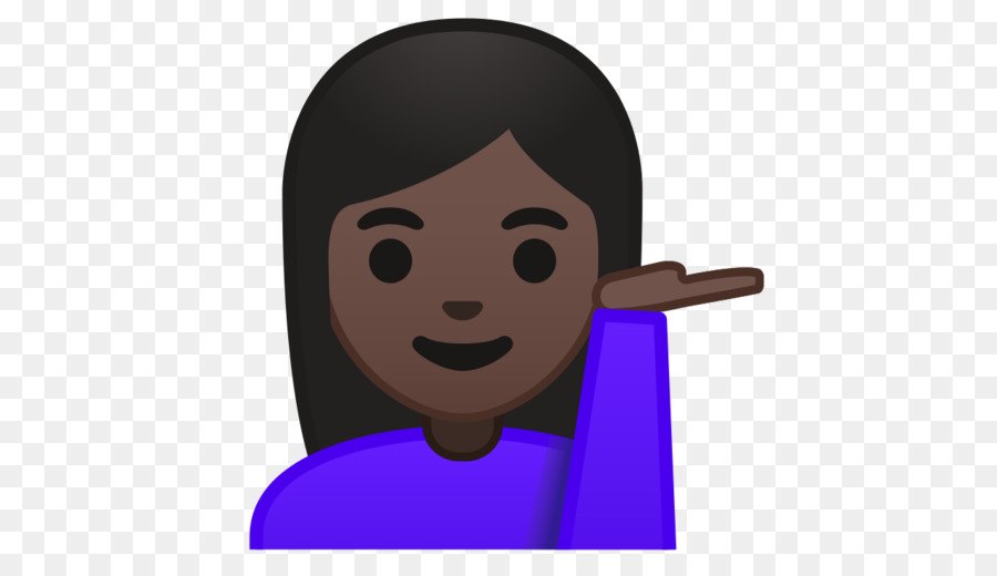 Femme Emoji，Geste De La Main PNG