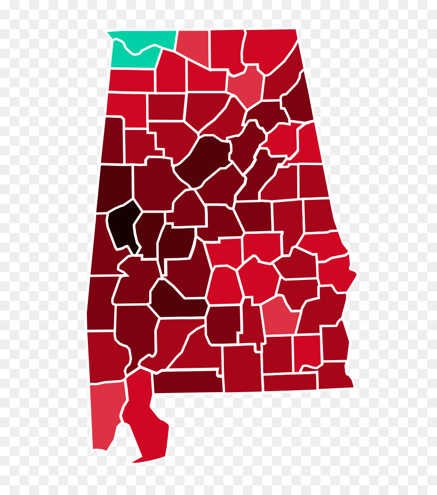 Boro County Alabama，Carte PNG