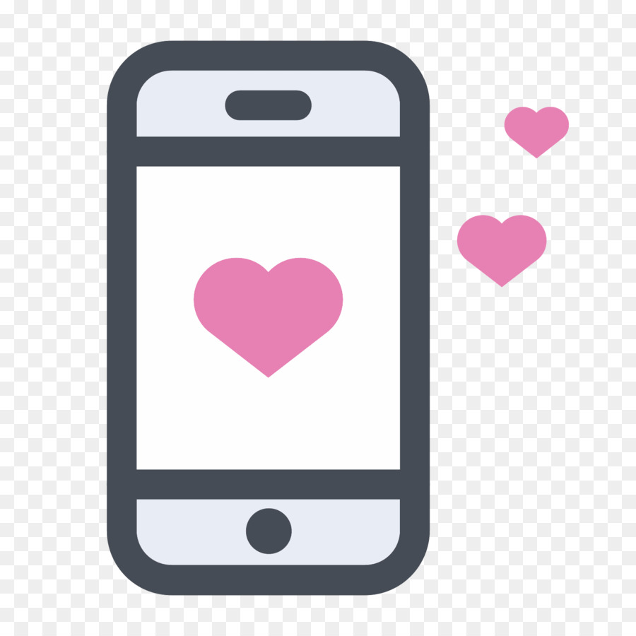 Smartphone Avec Coeur，Mobile PNG