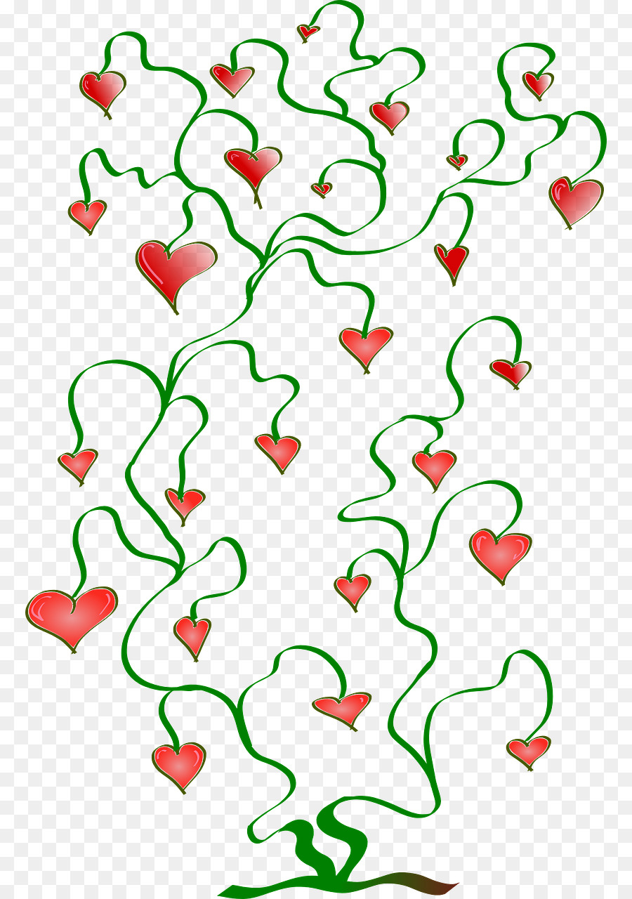 Arbre Coeur，Cœurs PNG