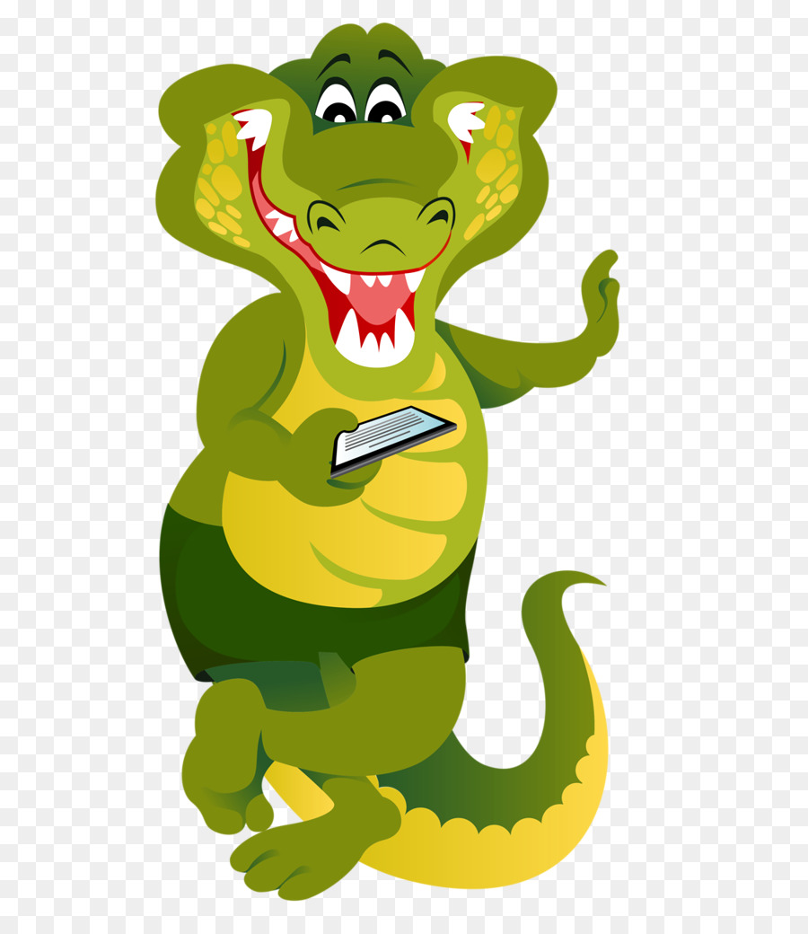 Alligator De Dessin Animé，Harmonica PNG