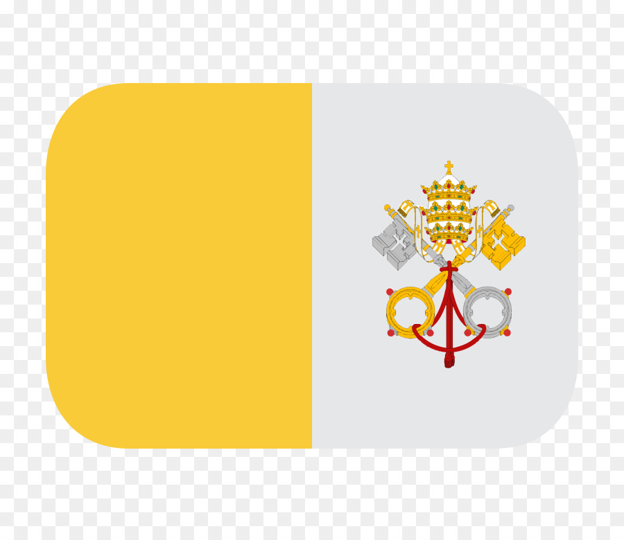 Drapeau Du Vatican，Jaune PNG