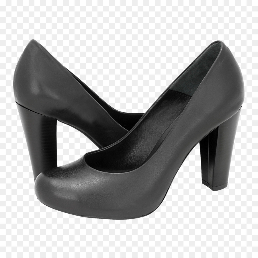 Talons Hauts Noirs，Chaussure PNG