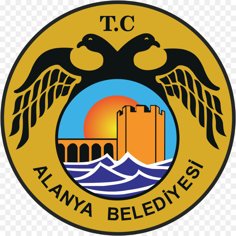 Logo De La Municipalité D'alanya，Emblème PNG