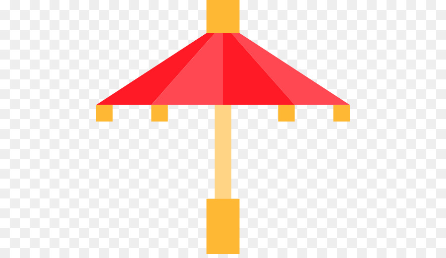 Parapluie Orange，Ombre PNG