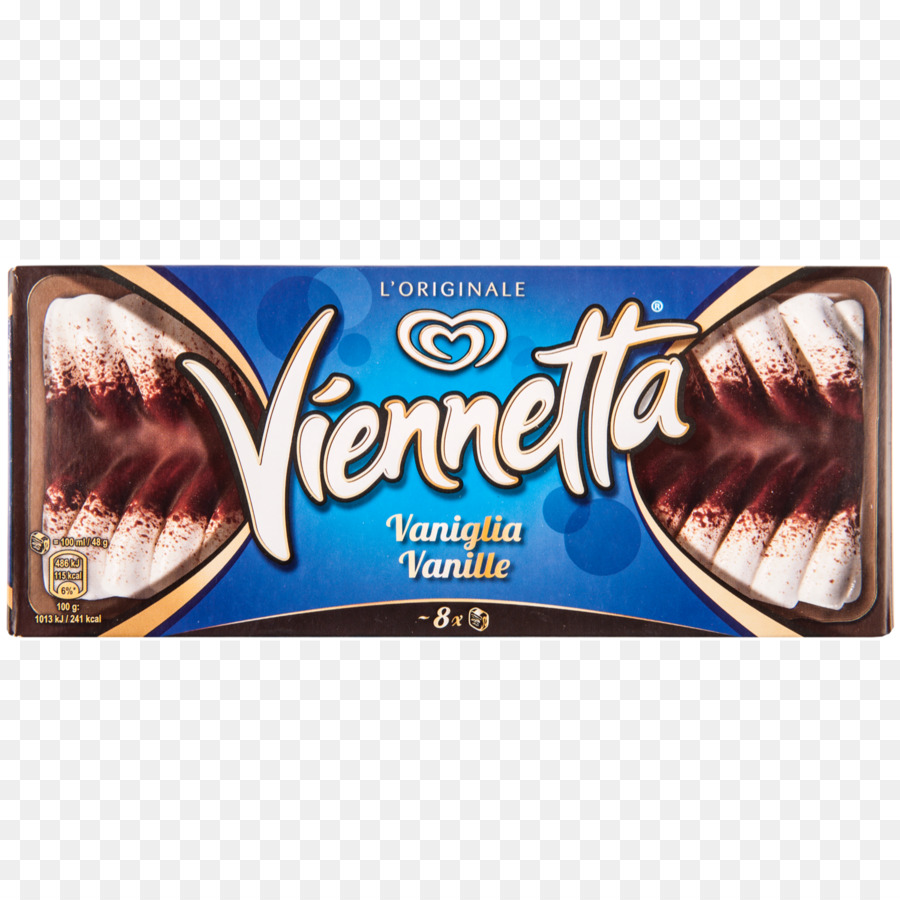 Glace Viennetta Vanille，Dessert PNG