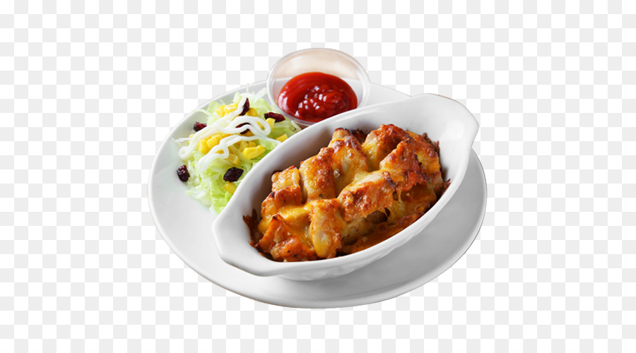 Plat Cuit Au Four，Salade PNG